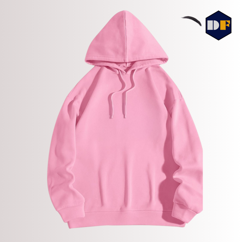 Pink Color Hoodie