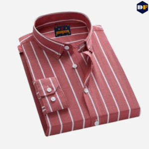 dark-red-with-white-stripe-shirt